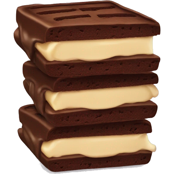 Chocolate sandwich  emoji