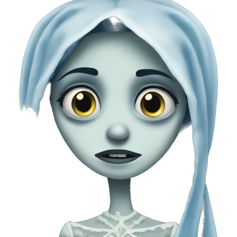 Corpse bride sad emoji