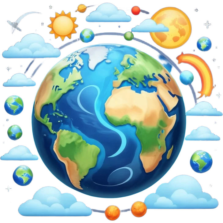 Évolution atmosphère terrestre et la vie emoji