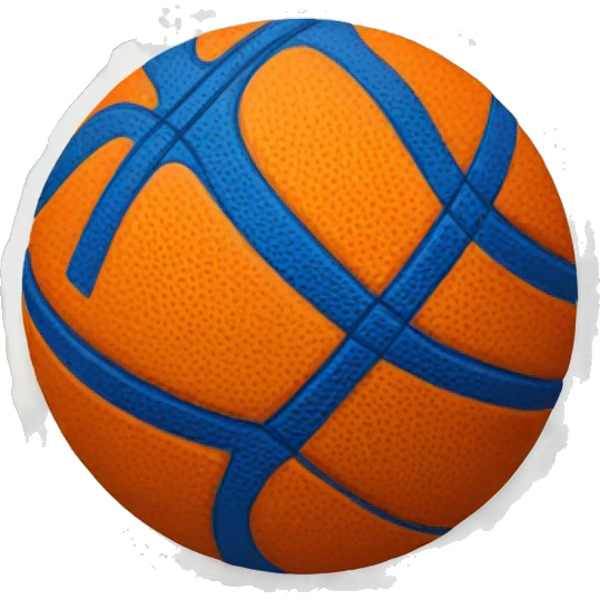 Basketball ball emoji