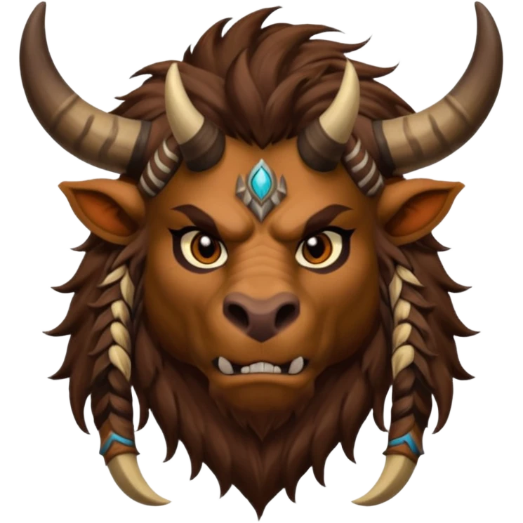 tauren from world of warcraft emoji