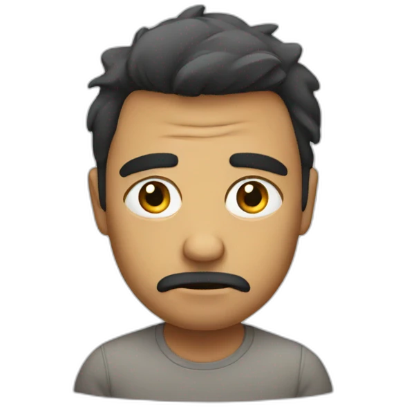 Disappointed emoji
