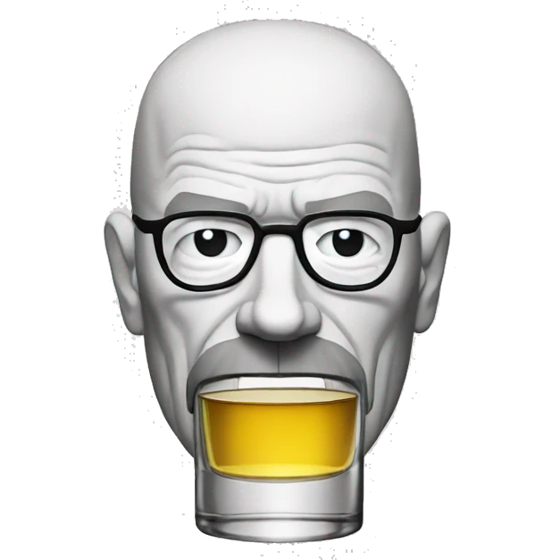 walter white with vodkA emoji