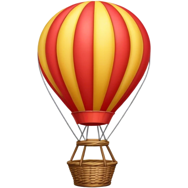 hot air balloon emoji