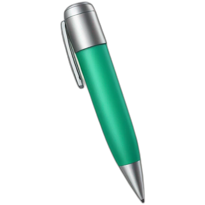 phone as a pen emoji