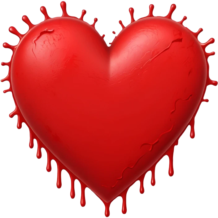 Graffiti a heart  emoji