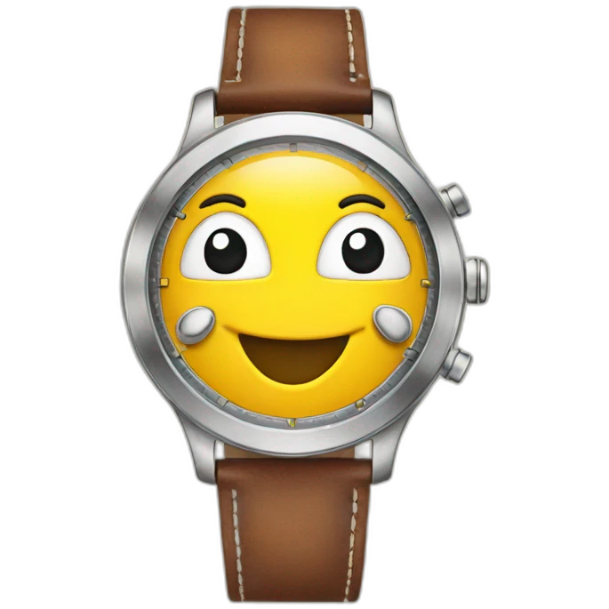 happy watch emoji
