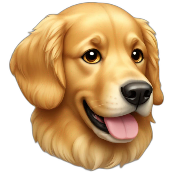 Golden retriever  emoji