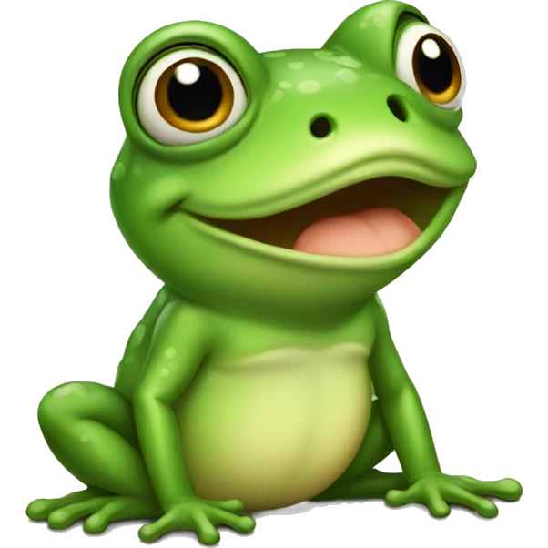 lesbian frog emoji