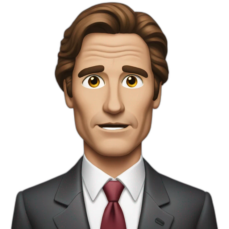 Patrick bateman emoji
