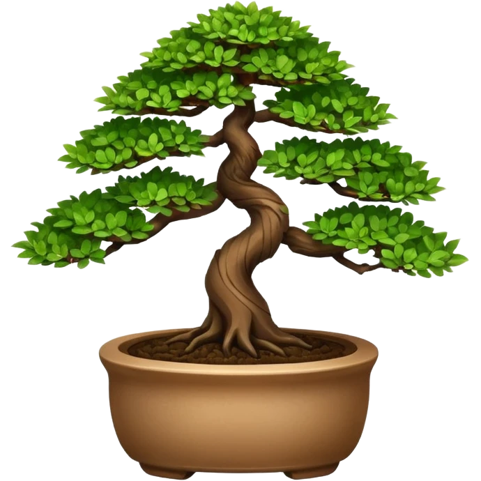 Bonsai tree emoji