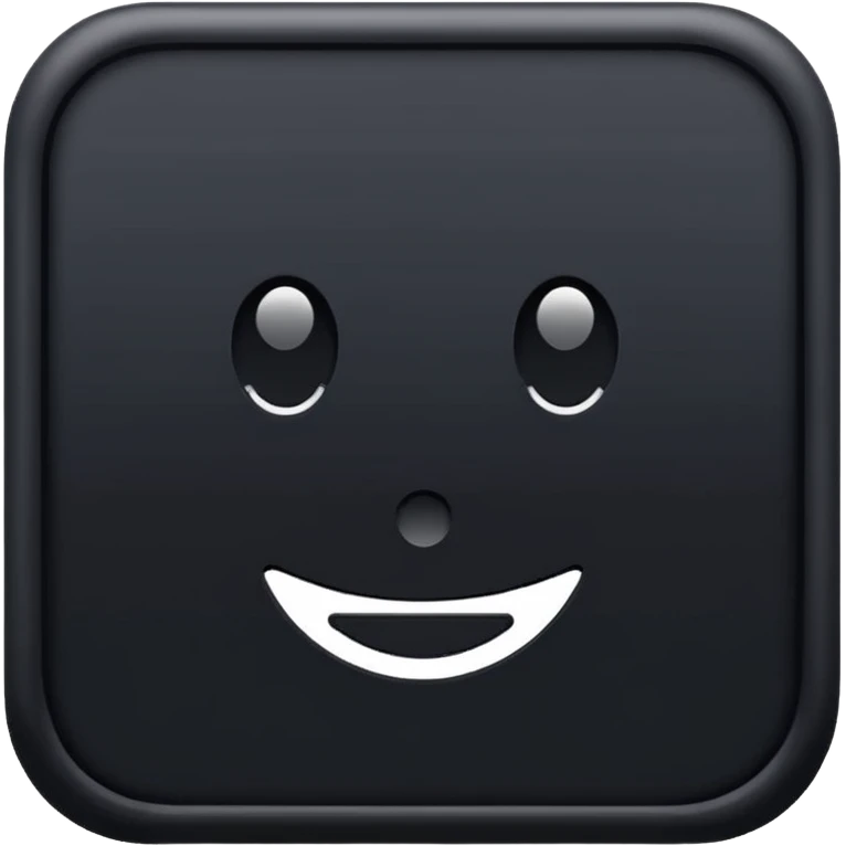 ⬛ this emoji but blacker and no highlight  emoji