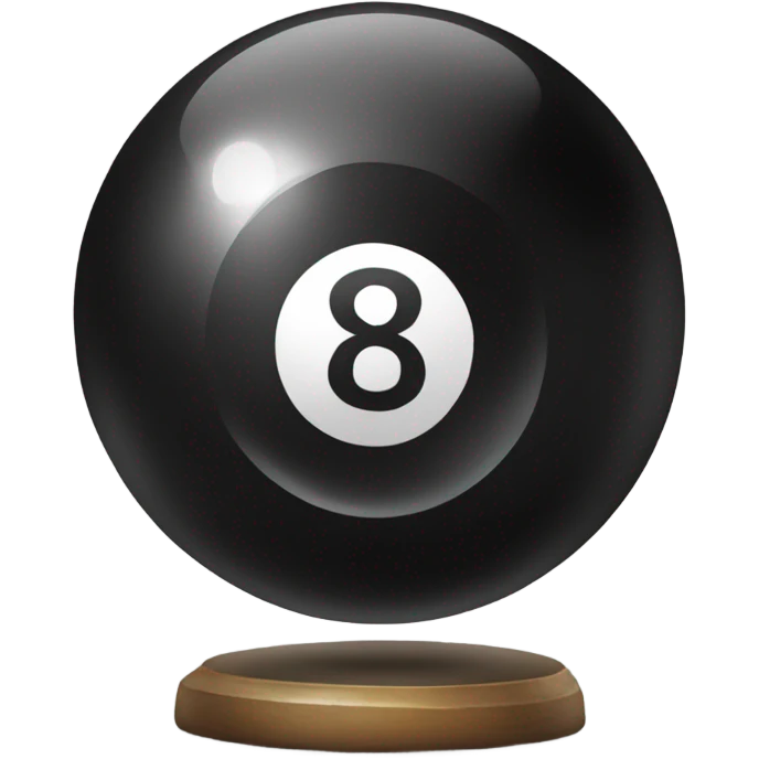 Magic eight ball emoji