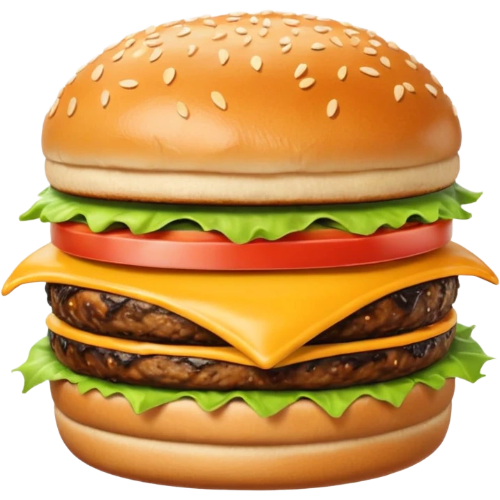 Smash burger emoji