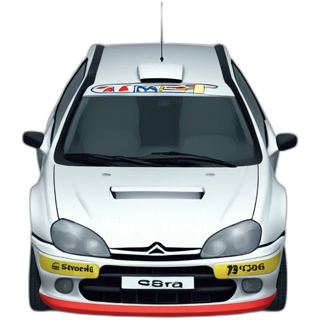 Citroen Xsara wrc emoji