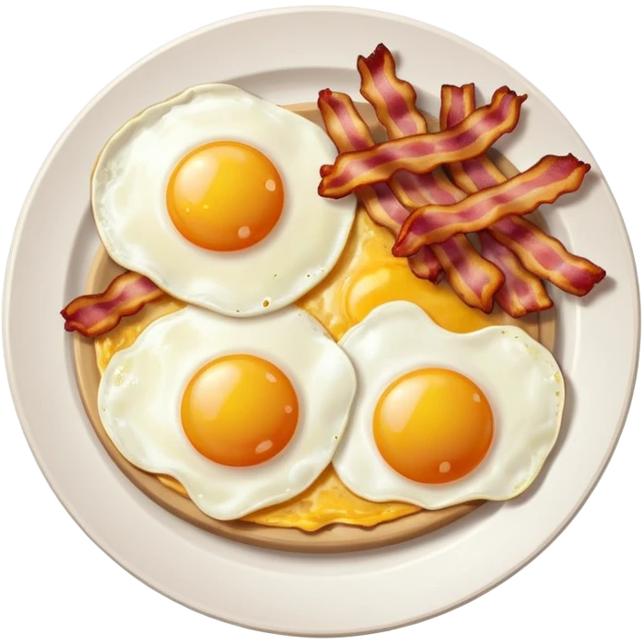 ungesundes frühstück emoji