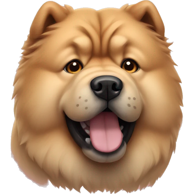 Chow chow Dog  emoji