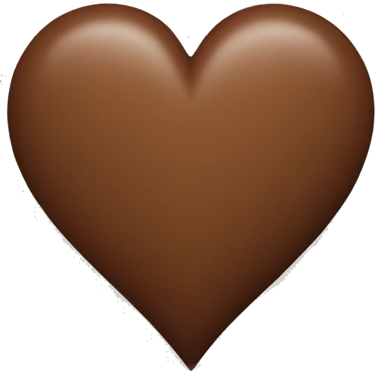 brown heart emoji