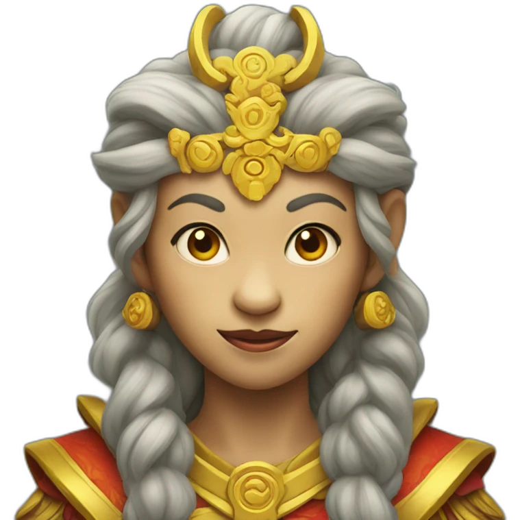 female MONKEY KING emoji