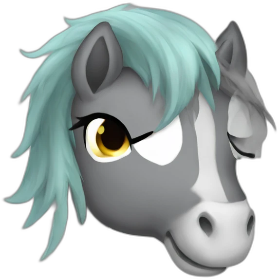 Poney qui fume emoji
