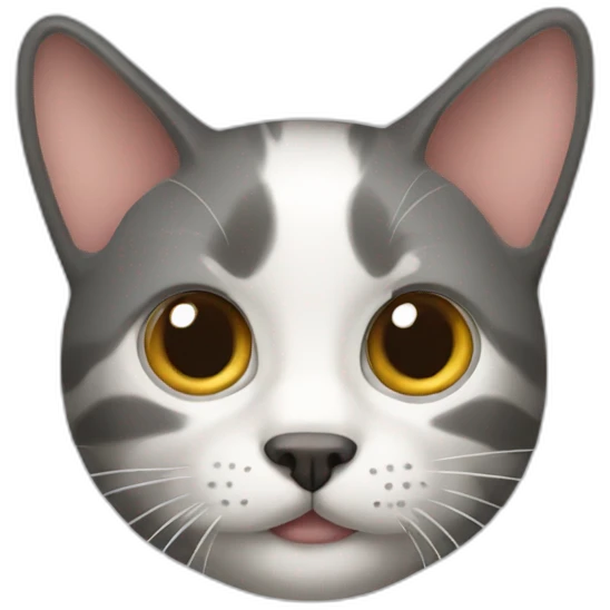 Part cat part dog emoji