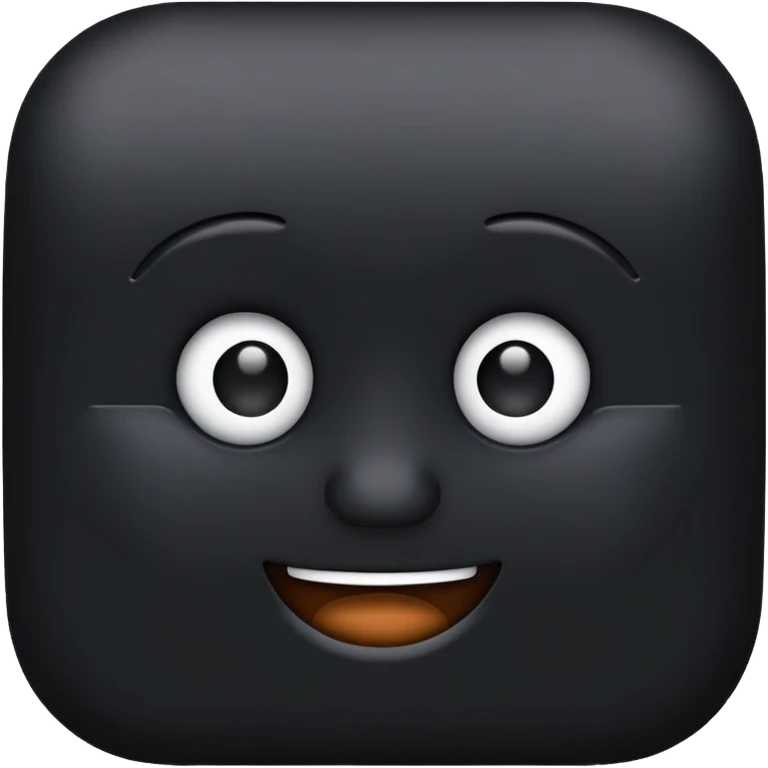 🥸 turn this emoji black, all same no glasses emoji