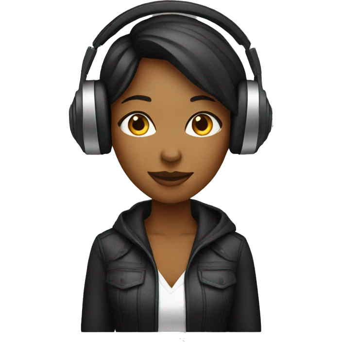 Music producer woman emoji