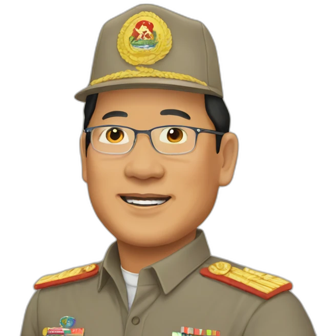 Prabowo Subianto emoji