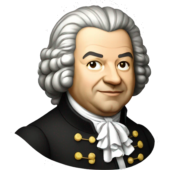 johann bach standing emoji