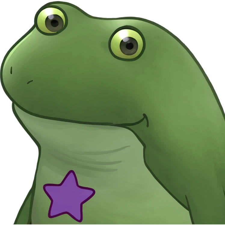 Créate a purple heart with starts emoji