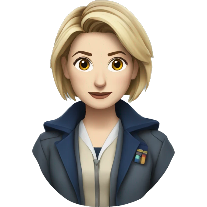 13th Doctor Who (Jodie Whittaker) emoji