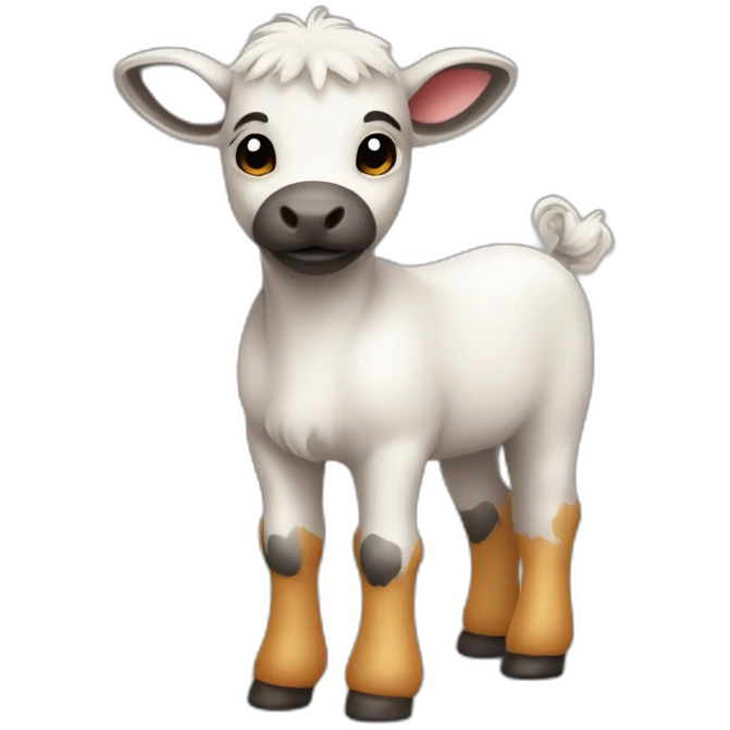 cute little farm animal emoji