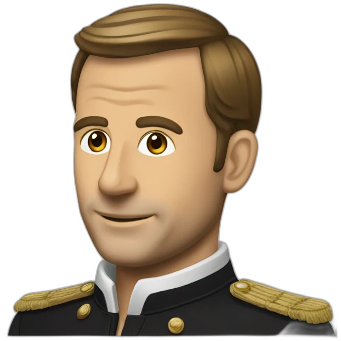 Macron bière emoji