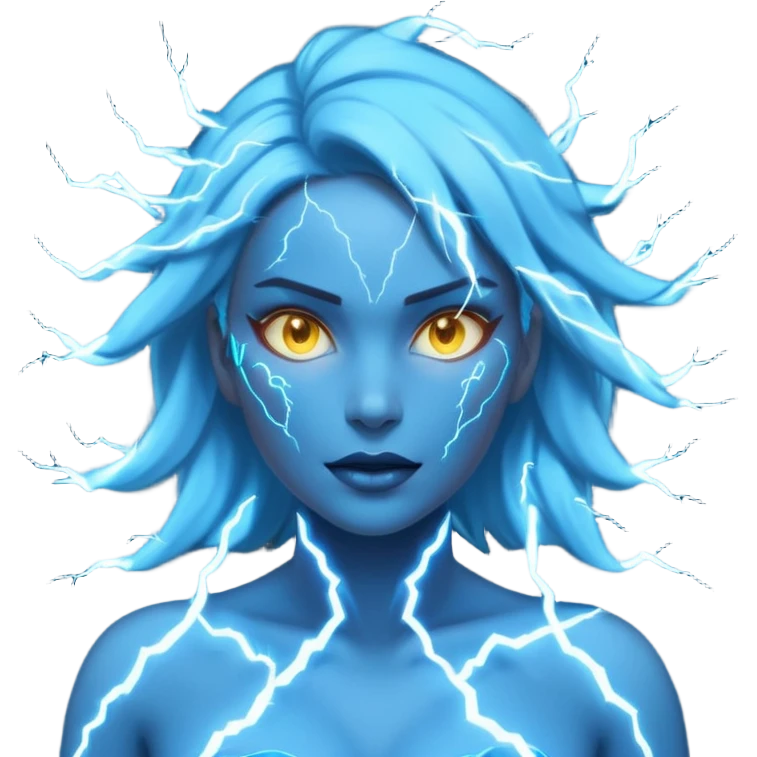 electric woman emoji