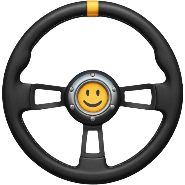 steering wheel emoji