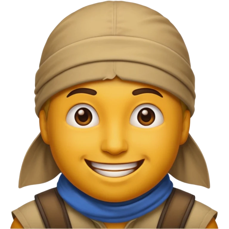 emoji wearing a survivor buff emoji