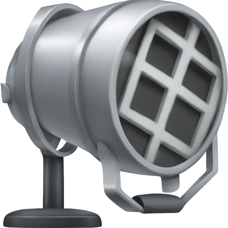 Loading Microphone symbol emoji