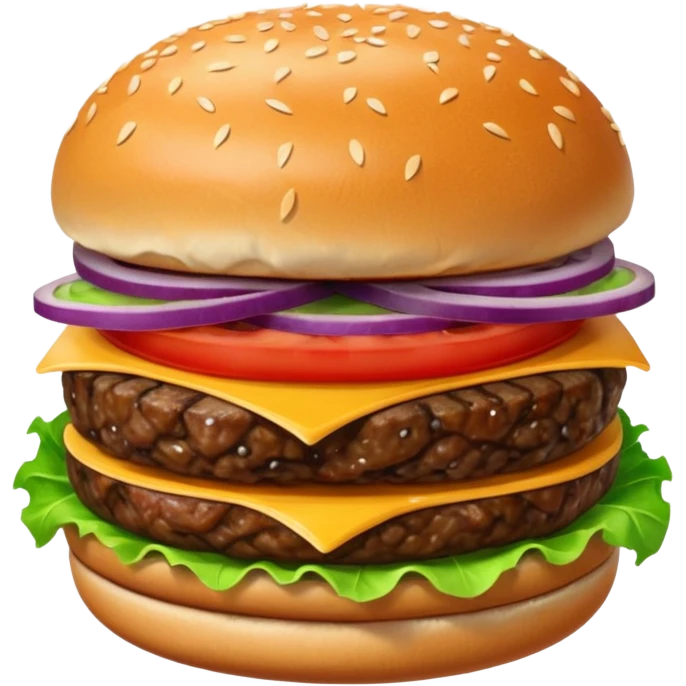 Hamburger emoji