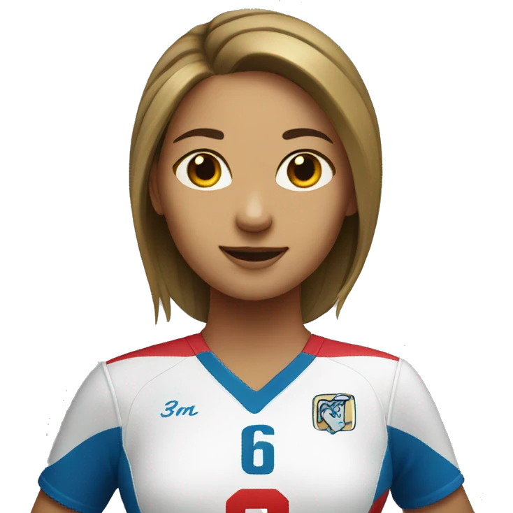 Girl volleyball  emoji