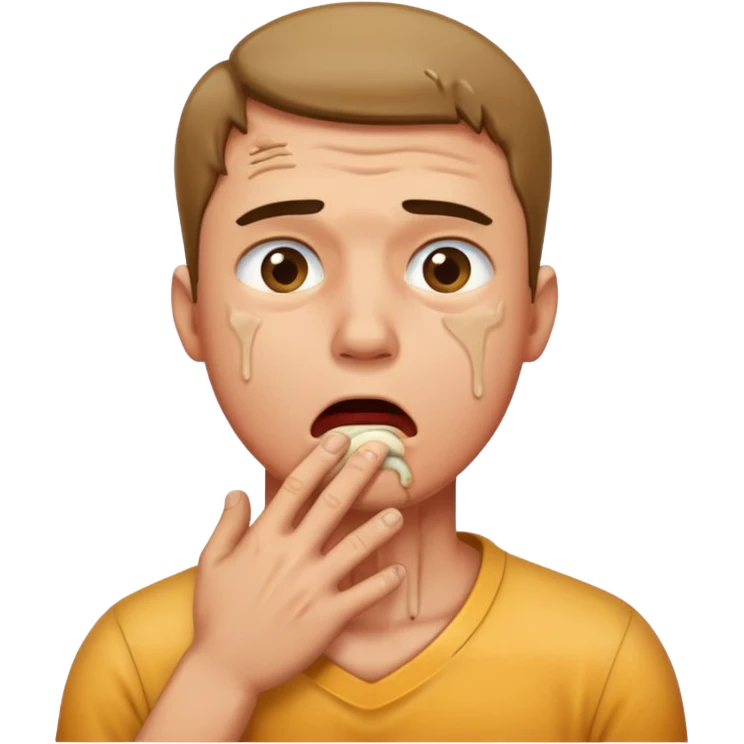 torture, man choking emoji