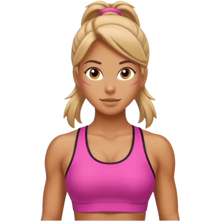 Gym girl emoji