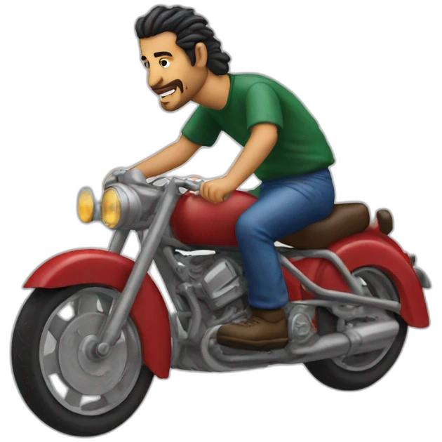 Baggio che ride e fuma emoji