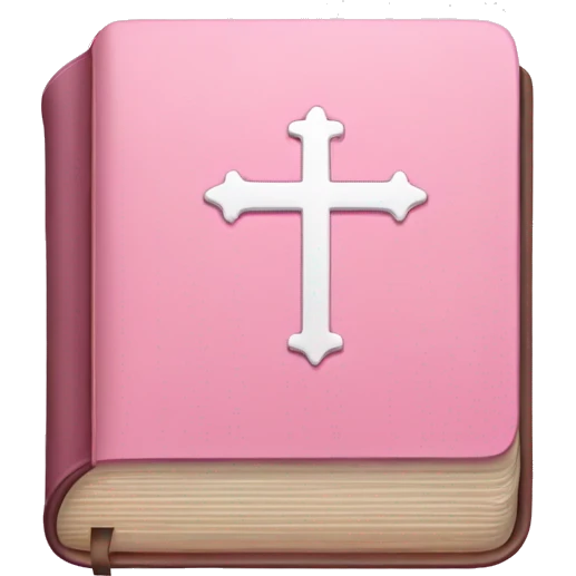 baby pink bible emoji  emoji