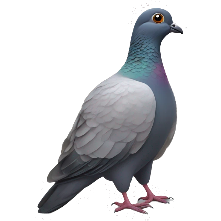 sunrise pigeon emoji