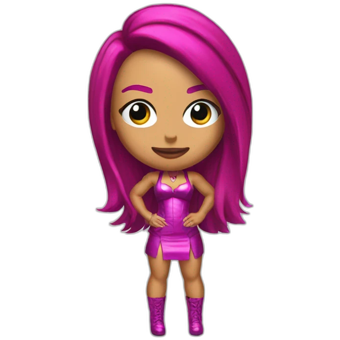 Sasha banks Boss ring emoji emoji