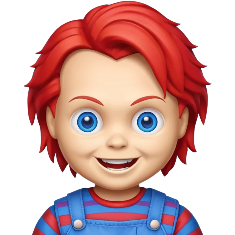 Un emojin de chuky emoji