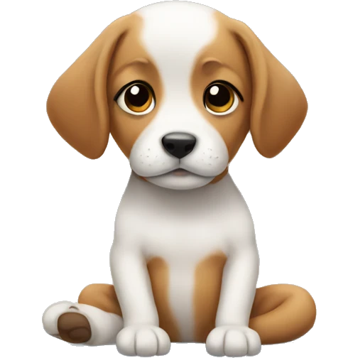 puppy yoga emoji