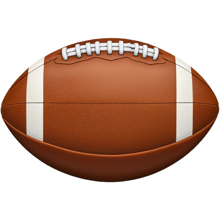 colored foot ball emoji