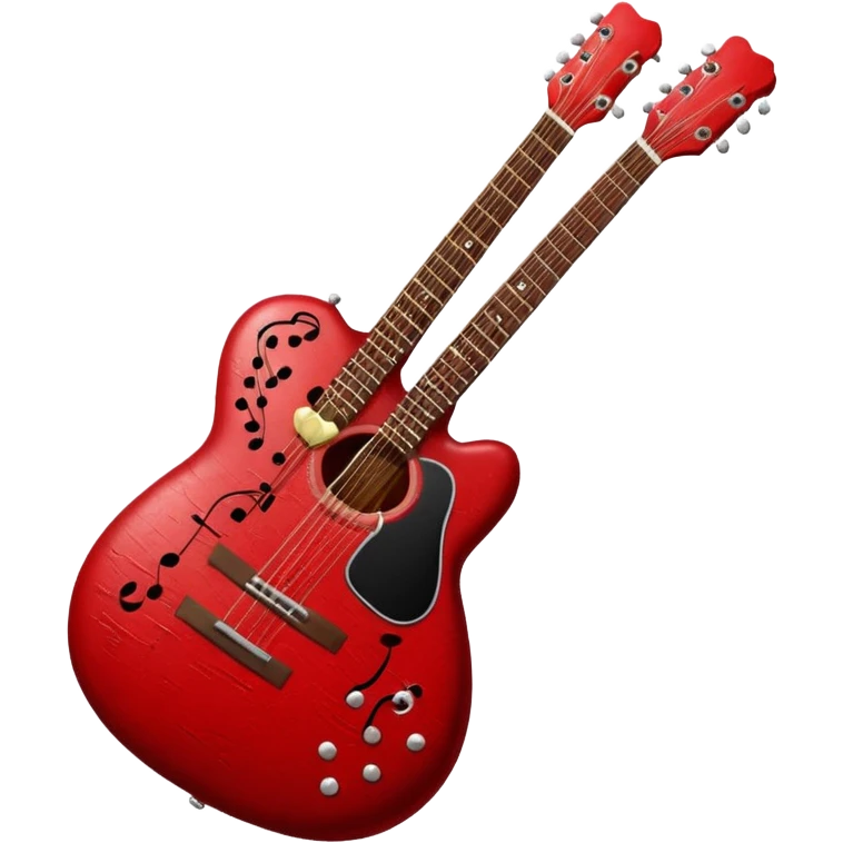 rock music themed heart emoji