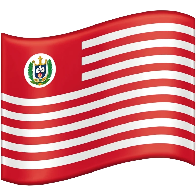 Bandera de Lima (capital de Perú) emoji